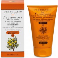 Sole e Aria Aperta FluidoSole Viso e Corpo Anti-tempo SPF 20