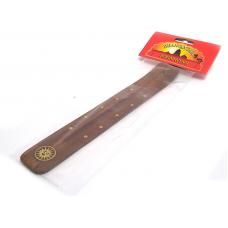 Brass and Teak Gondola Incense Holder