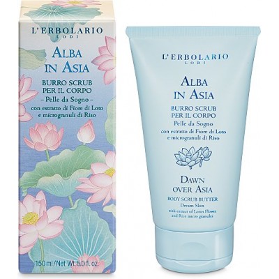 Alba in Asia Burro Scrub per il Corpo