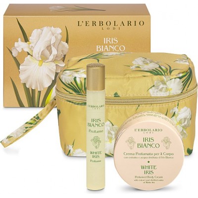Iris Bianco Mini Beauty-Case Petalo Iris Bianco Mini Beauty-Case Petalo