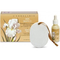 Iris Bianco Medaglione per Cassetti e Armadi