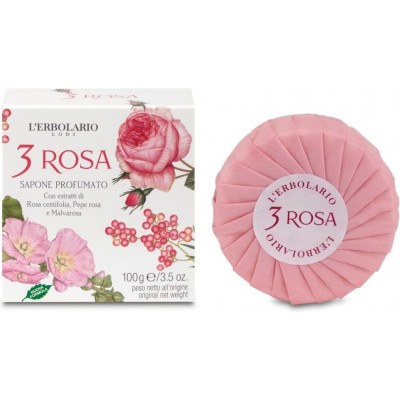 3 Rosa Perfumed Soap