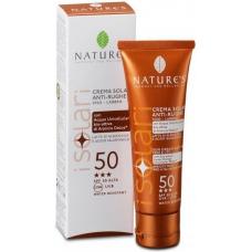 Nature's Sun Crema-gel viso Solare Antirughe SPF50