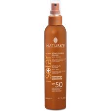 Nature's Sun Solare Spray Fluido Viso-Corpo SPF 50