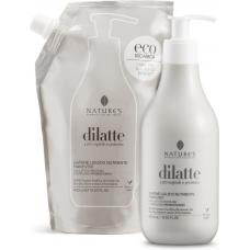 DìLatte Sapone Liquido Nutriente Mani e Viso Eco-ricarica