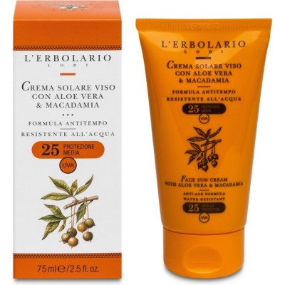 Sun and Open Air Sun Cream Anti-time Face SPF 25